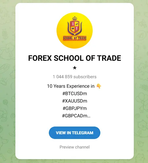 FOREX SCHOOL OF TRADE