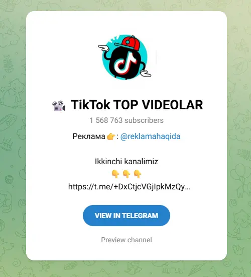 TikTok TOP VIDEOLAR