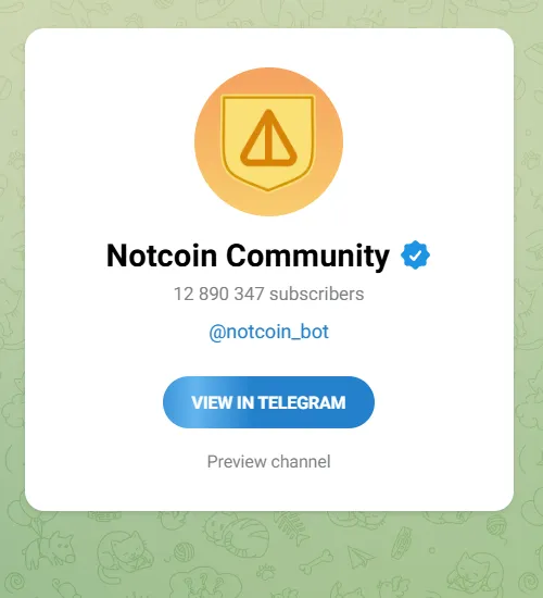 Notcoin Community