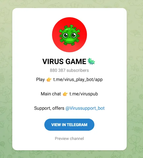 VIRUS GAME
