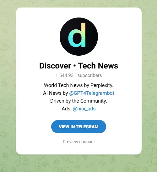 Discover • Tech News