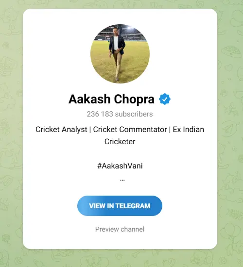Aakash Chopra
